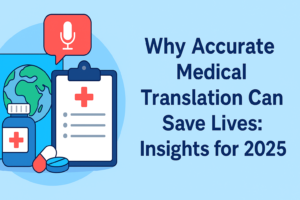 Why Accurate Medical Translation Can Save Lives: Insights for 2025